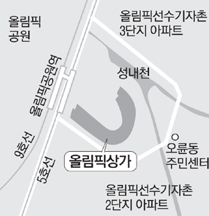 올림픽프라자 상가재건축 `시동`