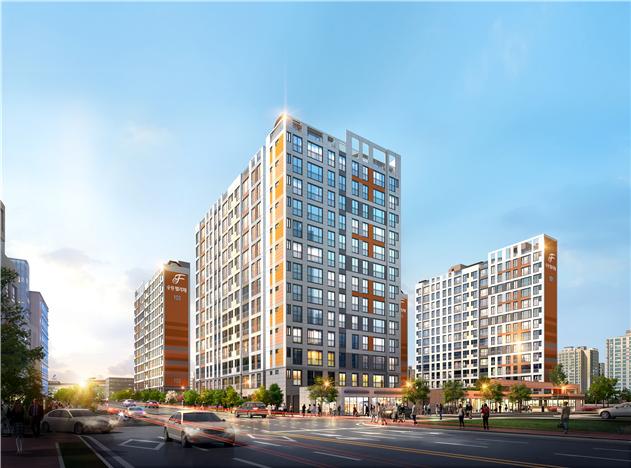 퍼스트아파트 아파트 조감도