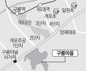 개포 구룡마을 토지보상 개시