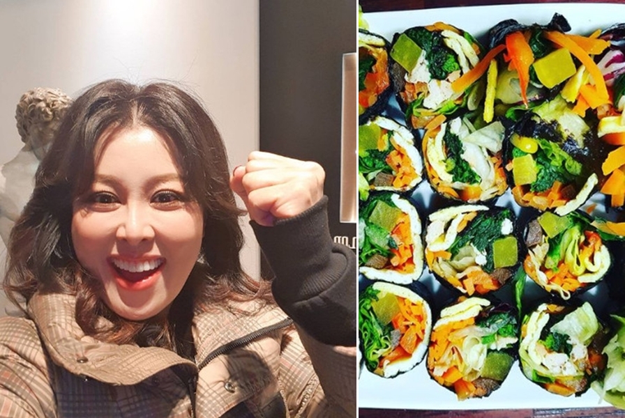 `32kg 감량` 홍지민, 다이어트식은 밥 없는 김밥 생각보다 맛있어