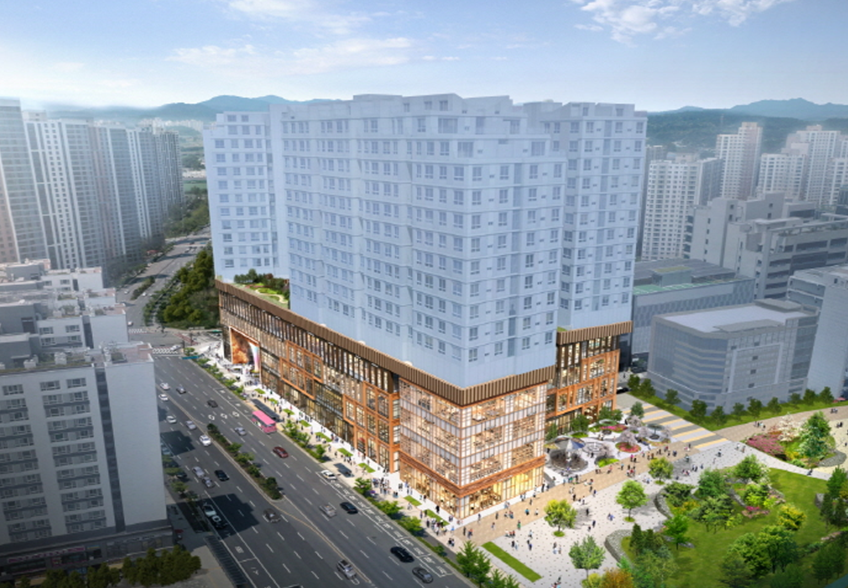 녹지환경 갖춰진 다산신도시 상업시설 눈길