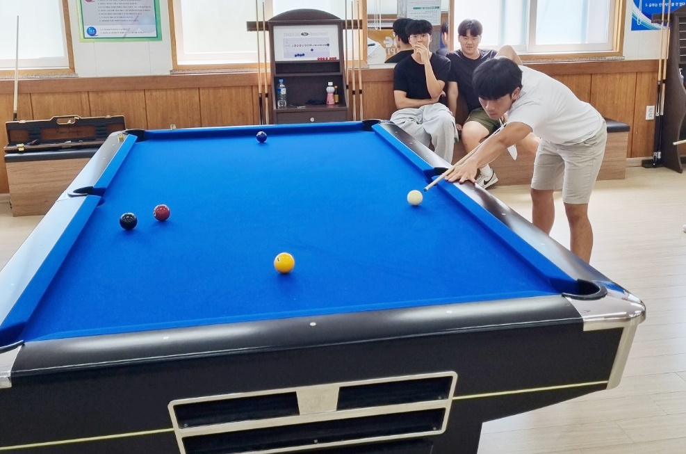 “당구선수는 어떻게 되고, 당구선수 진로는요?”[충남 대천고 당구특강 현장]