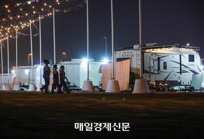 [포토] 한산한 ‘카라반 팬 빌리지’