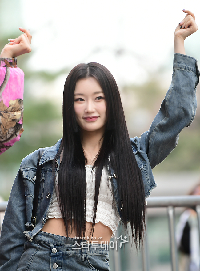 [포토] 픽시 다정, 포인트 안무 선보이며