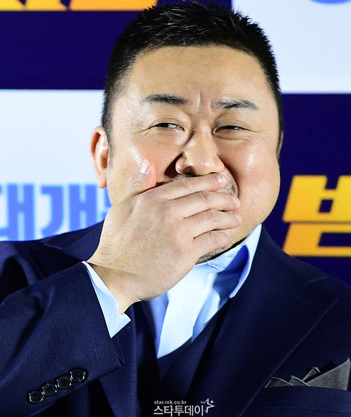 [포토]마동석, 수줍은 마블리