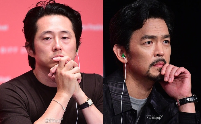 [2023 BIFF] 스티븐 연·존 조, 왜 할리우드 파업했냐고요?