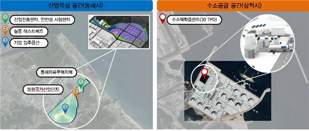 동해~삼척 수소 저장·운송 클러스터 예타 통과