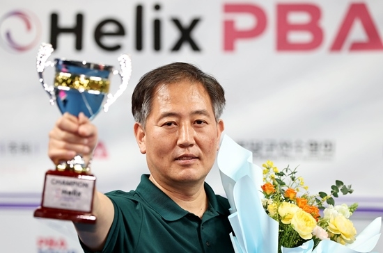 55세 곽준영 PBA 챌린지투어(3부) 최종전 우승