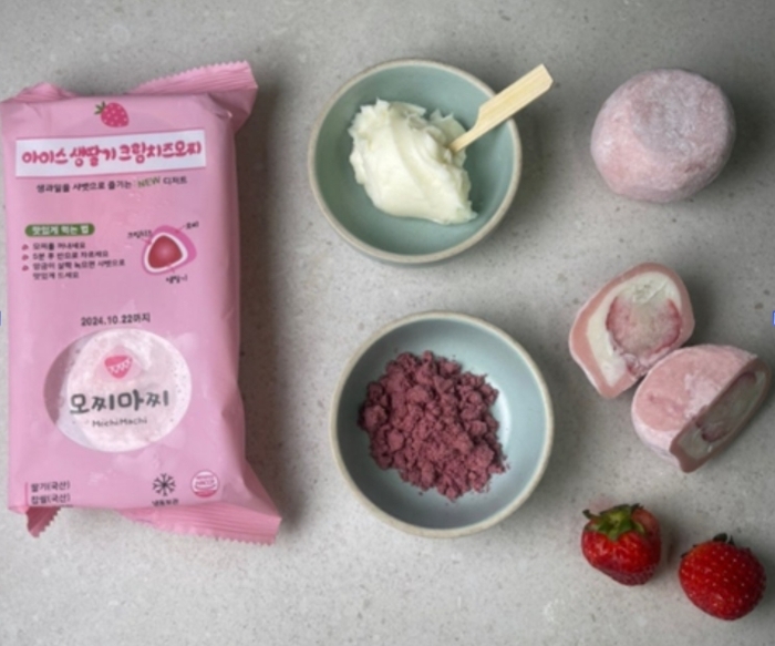 아이스로 즐기는 생과일 찹쌀떡…모찌마찌, 롯데百 잠실점서 팝업