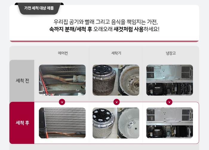LG전자 베스트케어 캠페인... “여름에 고생했던 가전, 깨끗하게 씻어내자”