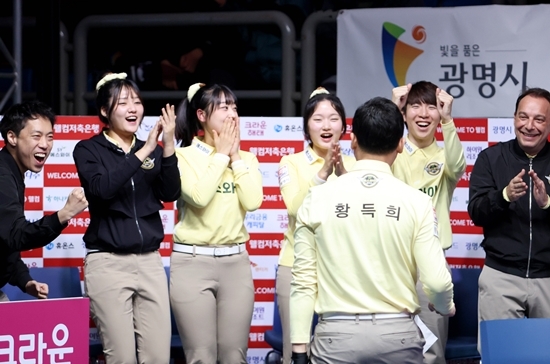 ’한지은 2승 활약‘ 에스와이빌더스, 새 팀명으로 첫 승…우리원위비스도 1승[광명시PBA팀리그]