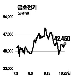 금호전기 중장기 수혜