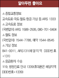 [설 연휴를 즐겁게] 덕산~예산 등 국도 3곳 임시개통