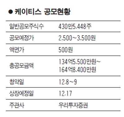 [에셋 플러스] 이달의 IPO 기업 케이티스