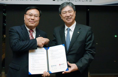 LG전자·대우건설 환경사업 손잡아