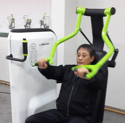 공압식 신기술 활용 재활·운동기구로 국내외 동시 공략