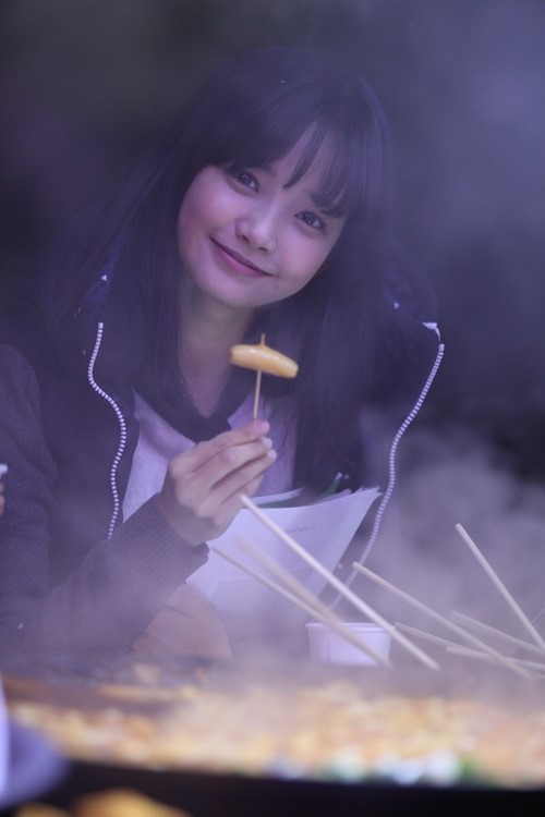 감자별 하연수 따뜻한 떡볶이랑 어묵 드세요