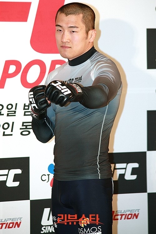 [포토]UFC 출정식 방태현, 경기 기대해주세요