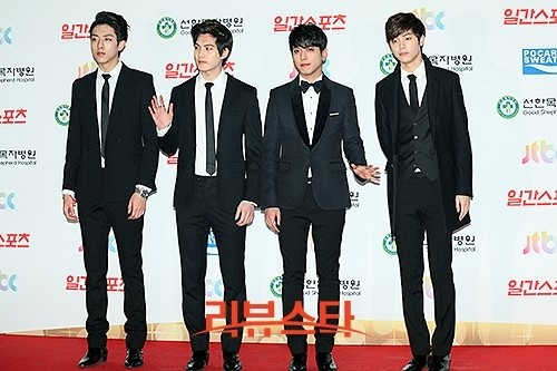 [포토]골든디스크 씨앤블루, 훈훈한 네남자