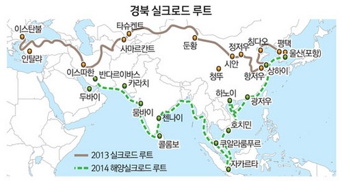 경북도 해양 실크로드 따라 경제영토 넓힌다