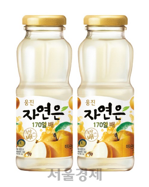 웅진식품 ‘자연은 170일 배’ 출시