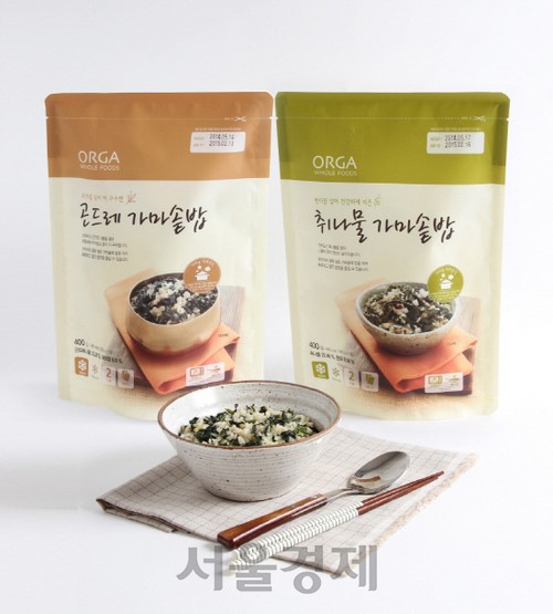 올가홀푸드, 고품질 쌀로 만든 올가 나물밥 2종 선봬