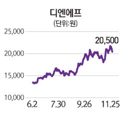 [터치 이종목] 화마 덮친 디엔에프, 생산 차질로 약세