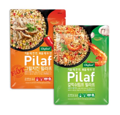 롯데푸드 냉동밥 모락모락