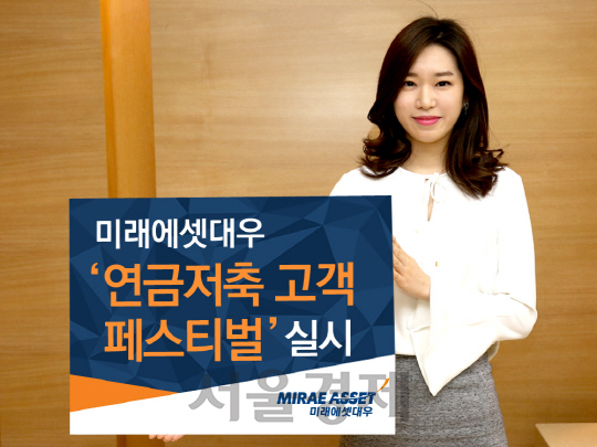 [주목이상품] 미래에셋대우 ‘개인연금 피트니스’