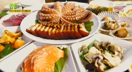 ‘생생정보‘ 문어 해물 보쌈 맛집···방배동 ’통영해물보쌈‘