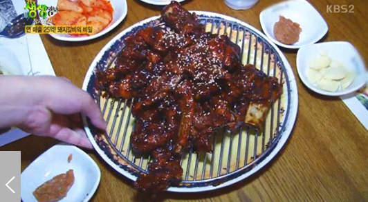 ‘생생정보‘ 연매출 25억 돼지갈비조림 맛집···광주 ’나정상회‘