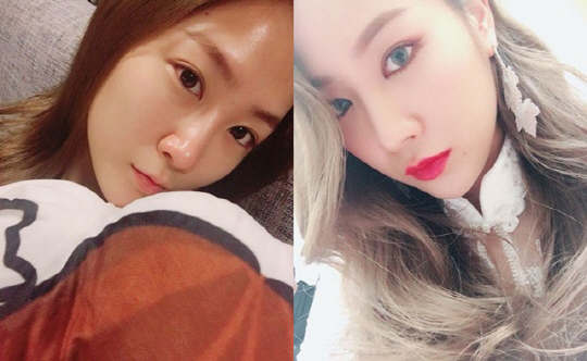 아이돌의 민낯과 풀메이크업은 얼마나 차이가 날 까···소유, 완전한 민낯으로 상반된 매력 자랑