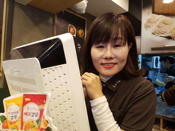 국수나무 장승배기점 점주 본사와 가맹점간 유대관계가 성공노하우