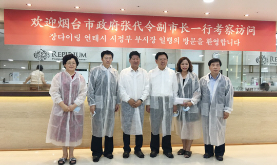 中 옌타이시 부시장 YK동그라미 방문··· “중국 진출 적극 지원”