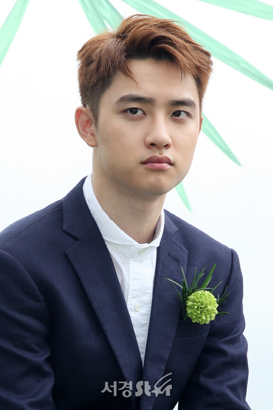 엑소(EXO) 디오, 참 잘생겼네 (기자간담회)