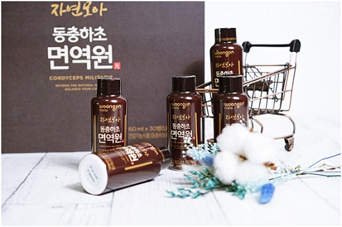 ‘자연모아 동충하초 면역원(元)’ 환절기 면역기능 증진에 도움