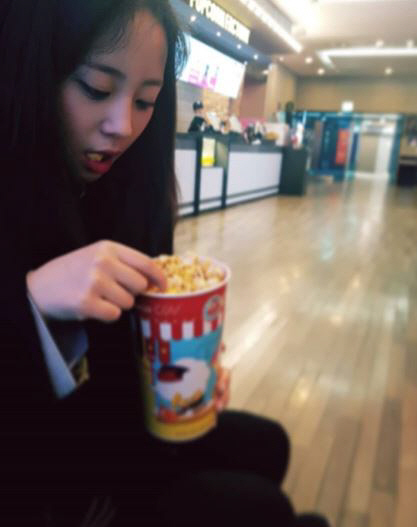 허영지, 극장에서 팝콘 먹으며 라디오 끝나고 썸탄 날♡