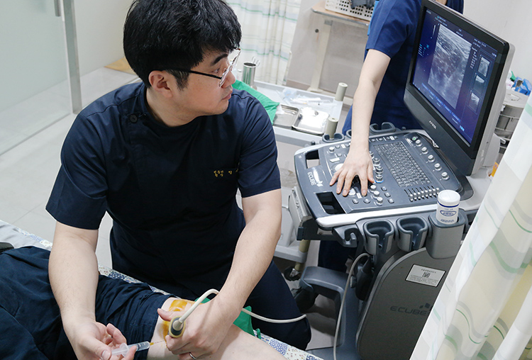계양정형외과, 어깨·팔꿈치 관절 통증에 초음파유도중재시술 시행