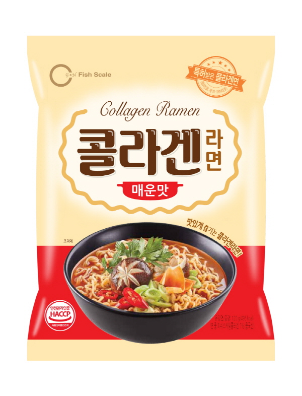 ㈜게놈앤내츄럴푸드, 콜라겐라면 중국 수출 이어 내수용 제품 출시