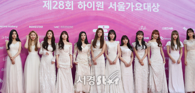 아이즈원, 여신 자태를 뽐내며 (제28회 서울가요대상)