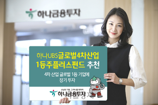 하나금융투자 하나UBS글로벌4차산업1등주플러스펀드