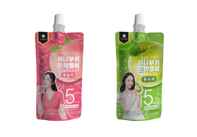 휴온스내츄럴, 5Kcal ‘이너셋 허니부쉬 곤약젤리’ 2종 출시