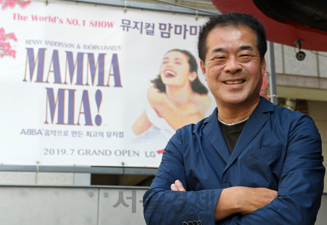 박명성 신시컴퍼니 대표 남들 안하는 것에 미친 듯 도전...공연계 돈키호테로 남고 싶어