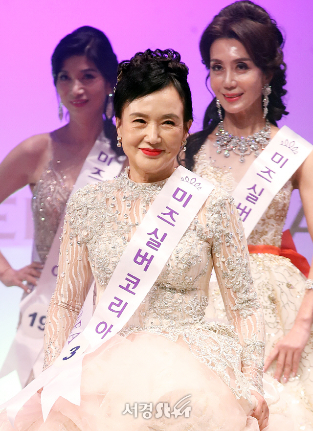 송금자, 눈부신 자태 (2019 미즈실버코리아)