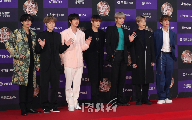 방탄소년단(BTS), 훈훈한 인사 (34회 골든디스크)