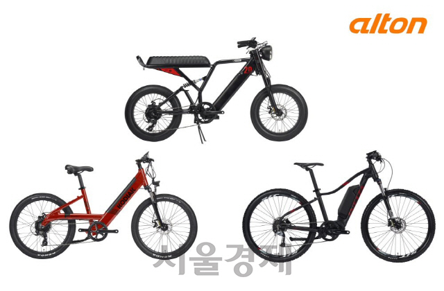 알톤스포츠, 프리미엄급 전기자전거 7종 출시