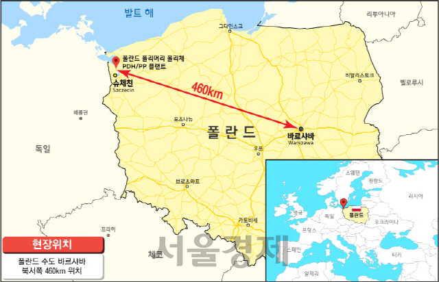 현대ENG, 폴란드서 1.3억달러 플랜트 공동투자 나선다