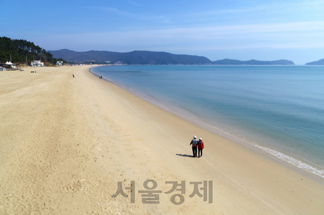 완도 신지 명사십리 해수욕장, 안심 예약제 시행