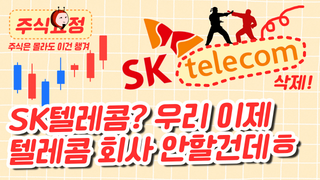 [주식요정] SK텔레콤? 이제 텔레콤 회사 아님! (영상)
