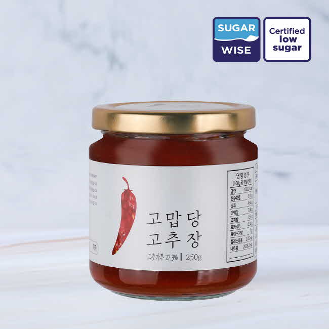 특별한맛주식회사 ‘고맙당 고추장’ 국내 최초 SUGARWISE 고추장 인증
